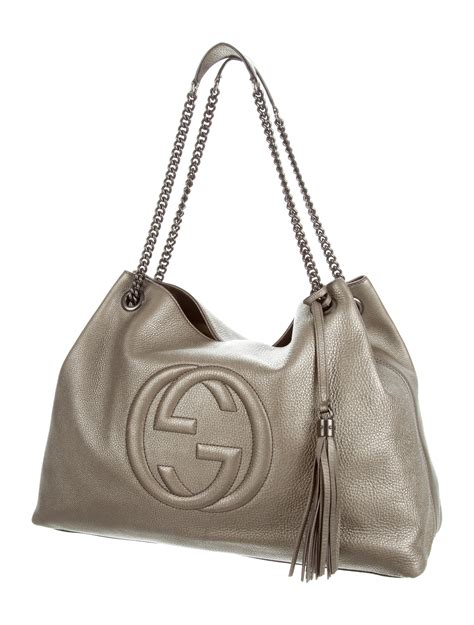 gucci mini chain soho|gucci soho shoulder bag large.